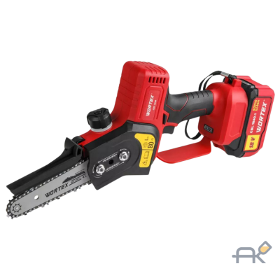 Аккум. мини-пила WORTEX CEC 2518 ALL1 в чем. ALL1 МЕГА АКЦИЯ БЕСЩЕТ.. 18 В. 10 см. 1х4 А*ч (шина 10 см. 1/4`. 3 мм) (0323167)